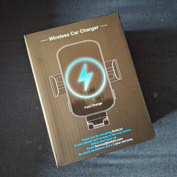 NEW Fast Wireless Car Charger - Picture 2 of 13